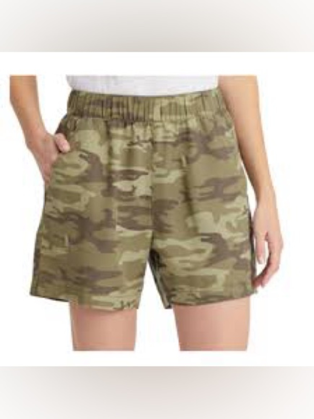 ✨3/$20 Sanctuary Camo Elastic-Waist Shorts  XXL